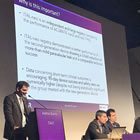 Dr. Andrea Buono presenting ITAL-neo at EuroPCR 2022