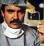 Gruentzig with early balloon catheter