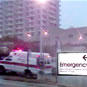 Ambulance and hospital