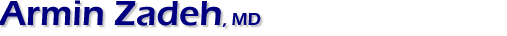 Armin Zadeh MD
