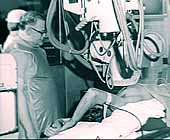 Dr. Melvin Judkins in cath lab