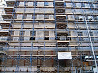 Scaffolding on Building